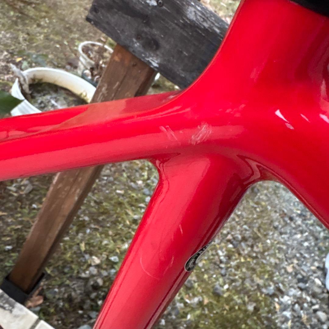 み*る様 リドレー シクロクロスフレーム レッド/ブラック