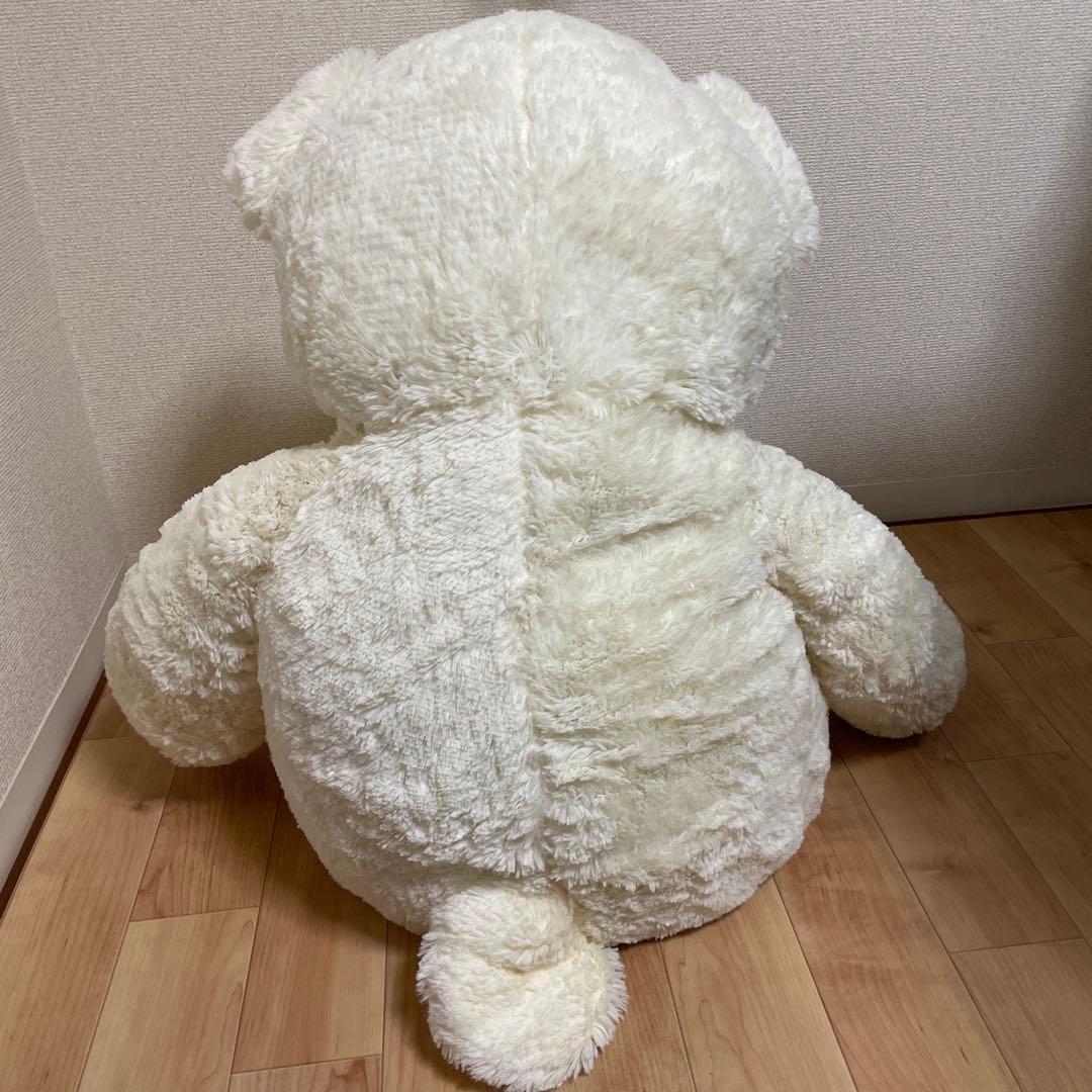 白くま　テディベア　超特大ぬいぐるみ