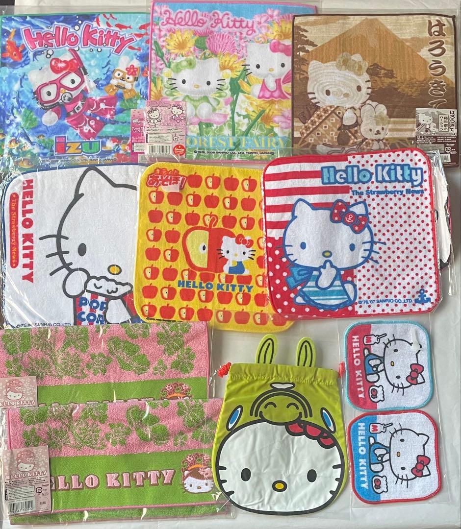 キティちゃん　ご当地ミニタオルセット