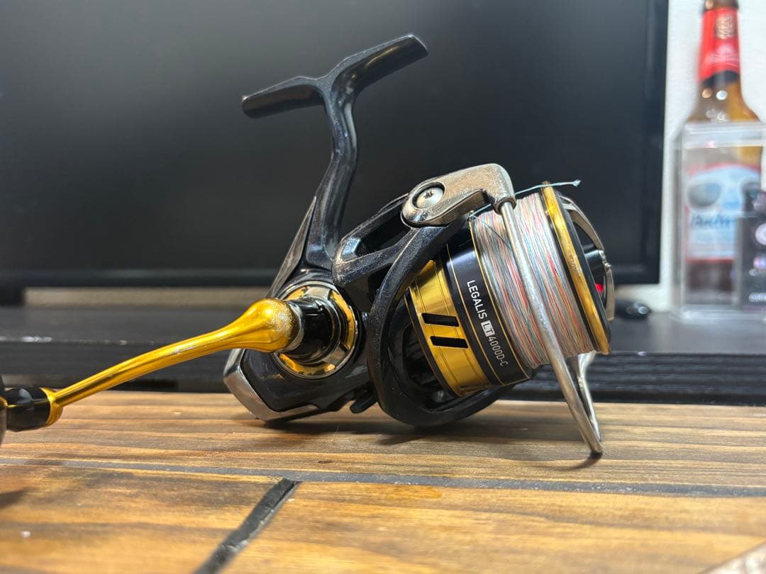 DAIWA 18LEGALIS LT4000D-C/ハンドル交換 / pe1.5