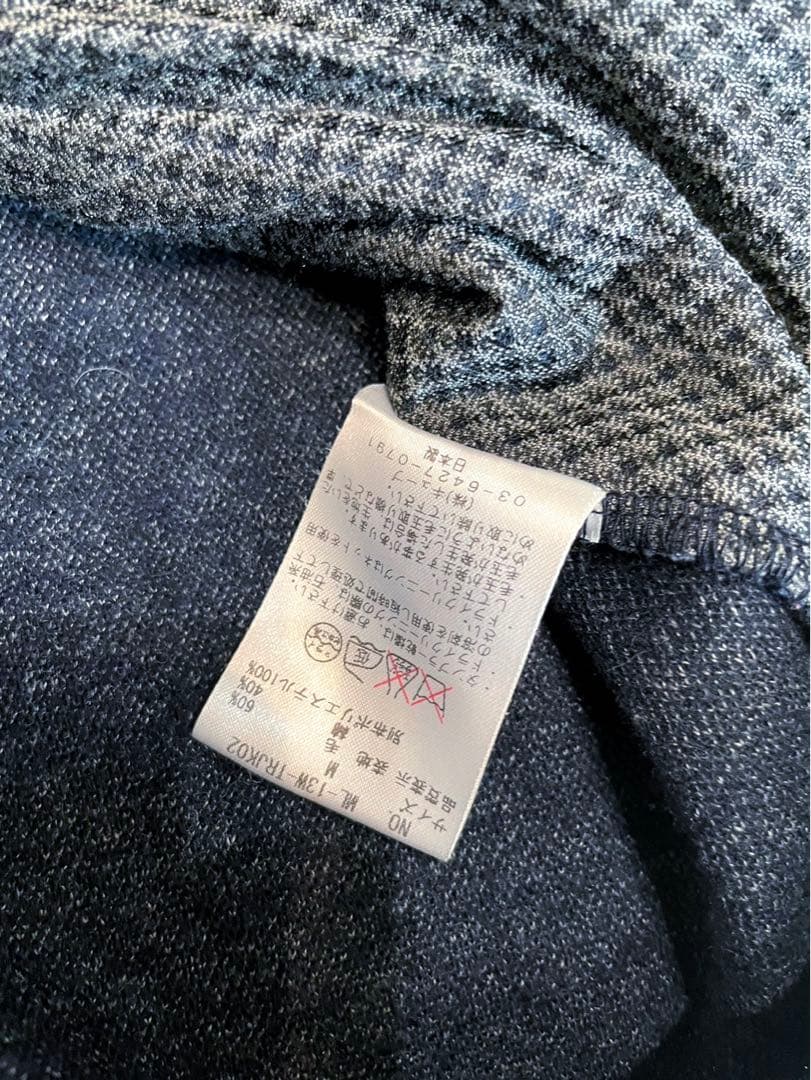 美品　マークアンドロナ　mark&lona ウール　ストレッチブルゾン　メンズ