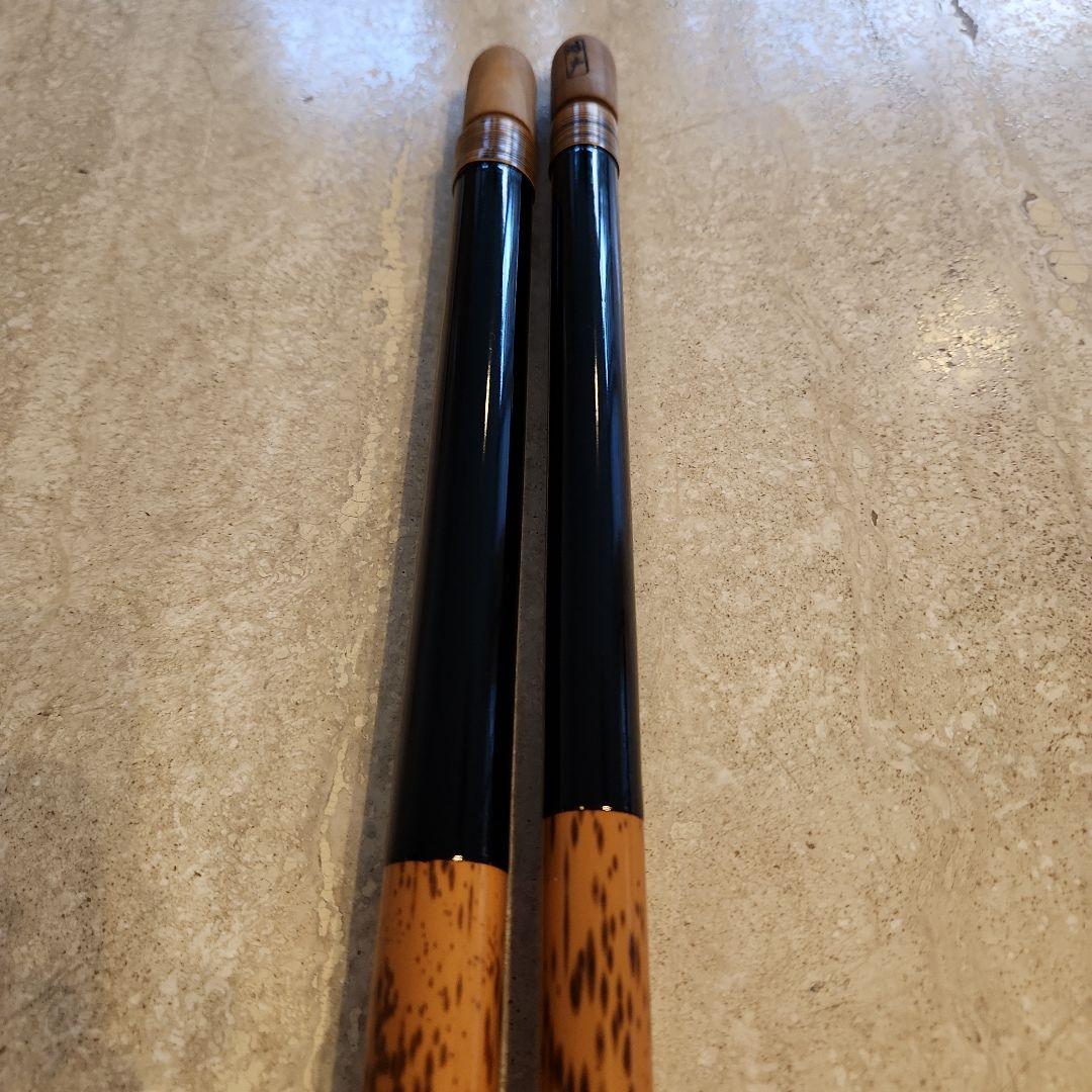 未使用　紀州ヘラ竿系統　[鴻声]　玉柄と竿受けのセット