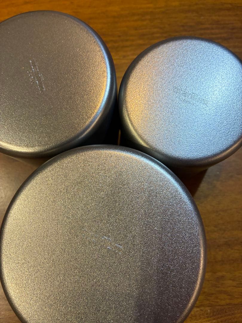 スノーピーク　雪峰　チタンマグ　 M200.300.400