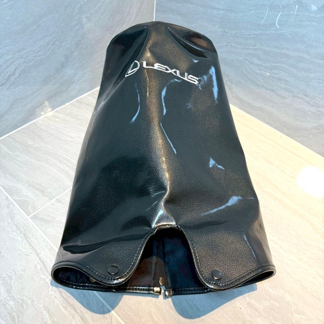 LEXUS キャディバッグ　3点式　非売品　9.5型　ゴルフバッグ　エナメル