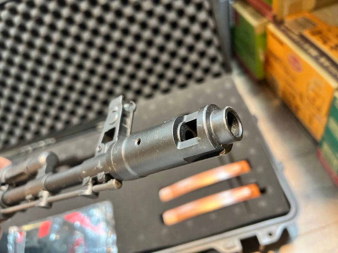 東京マルイ次世代電動ガンAKS74N　動作・弾速確認 HTGベーシックガンケース