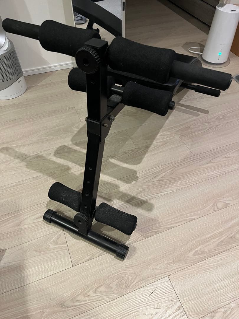 【値下中】【大特価】腹筋・背筋トレーニングマシン（アブベンチ） 高さ調整可能