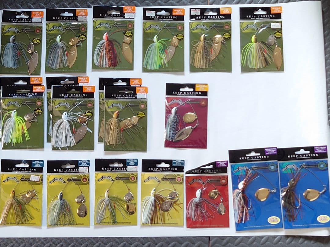 ノリーズ クリスタルS 各種 まとめ売り