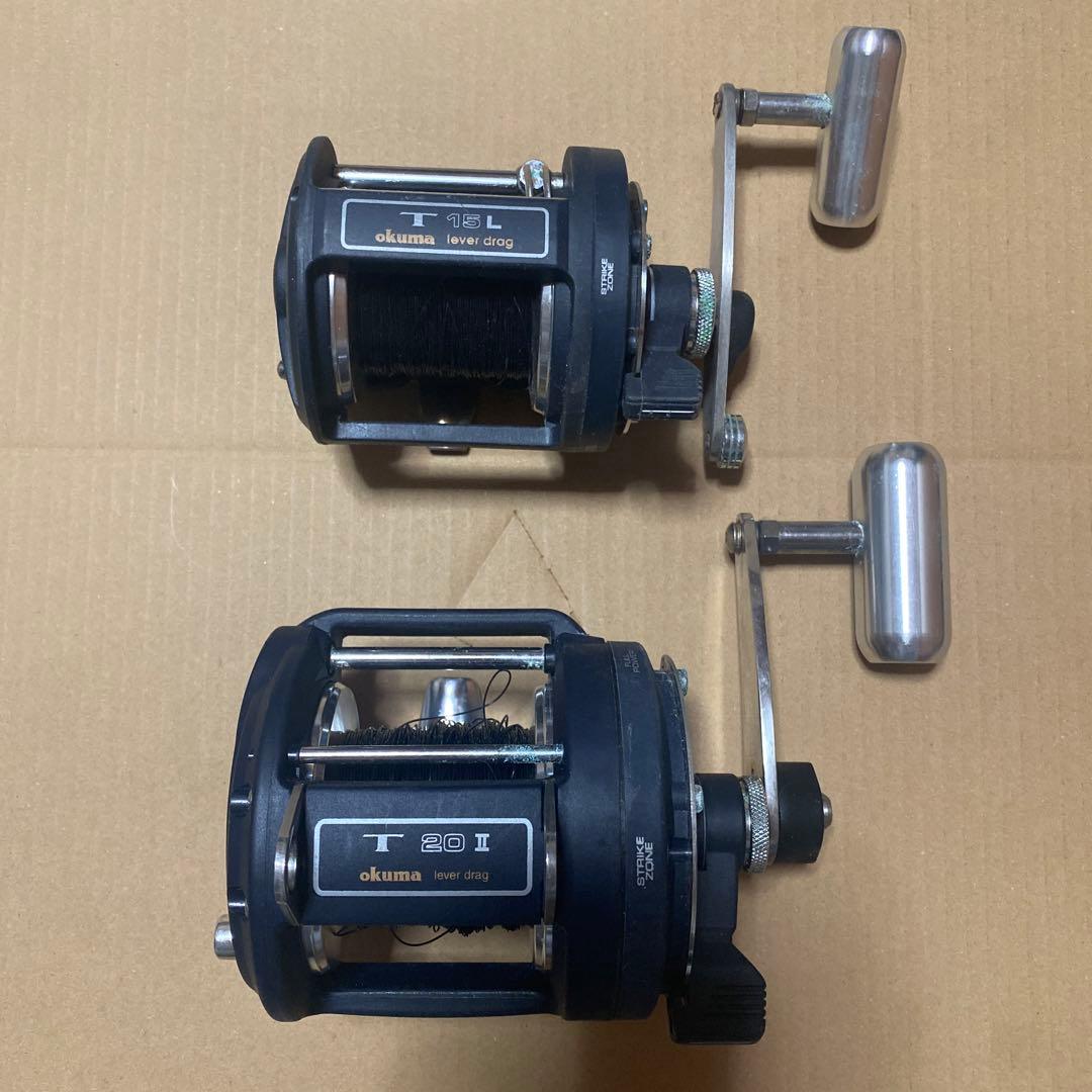 OKUMA オクマokuma T15L T20Ⅱ 両軸リールトローリングリール