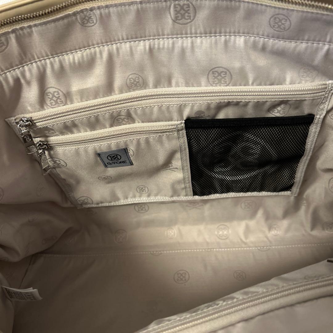 ほぼ未使用　ジーフォア　ロッカーバッグ　ベージュ　トート型