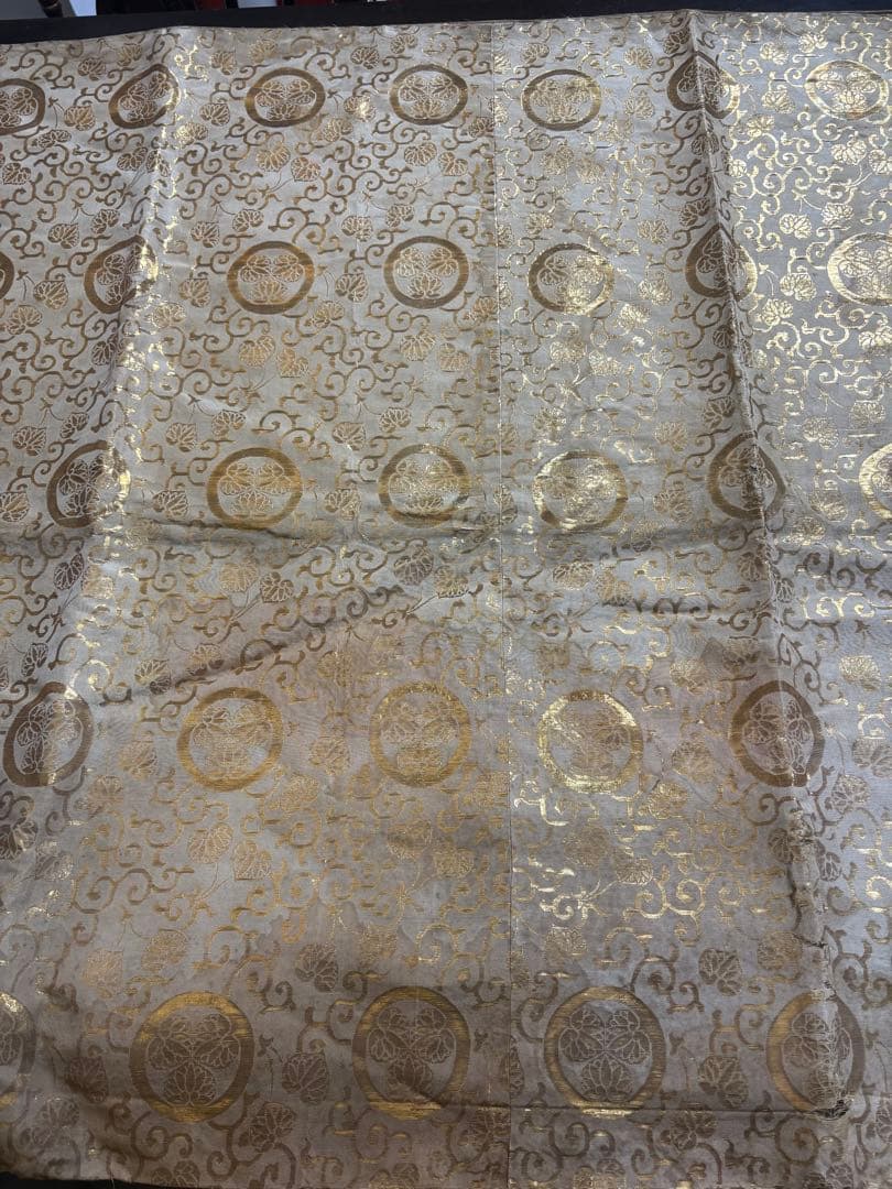 江戸時代　￼￼本金純金古布