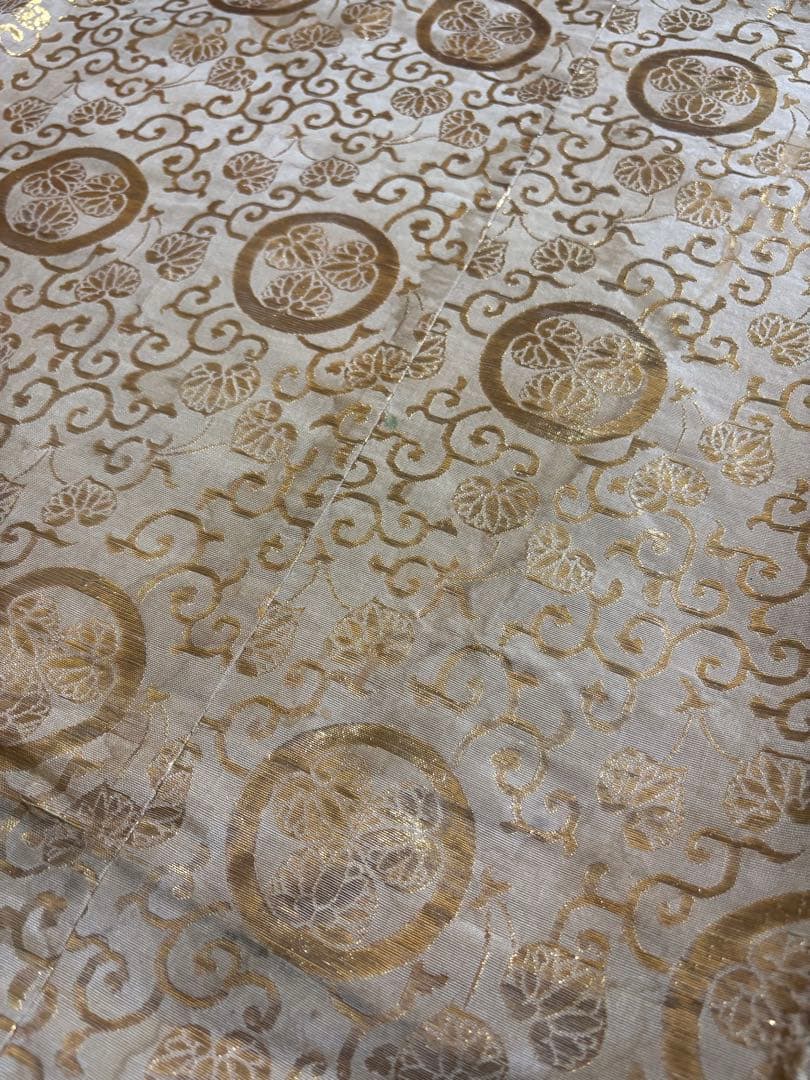 江戸時代　￼￼本金純金古布