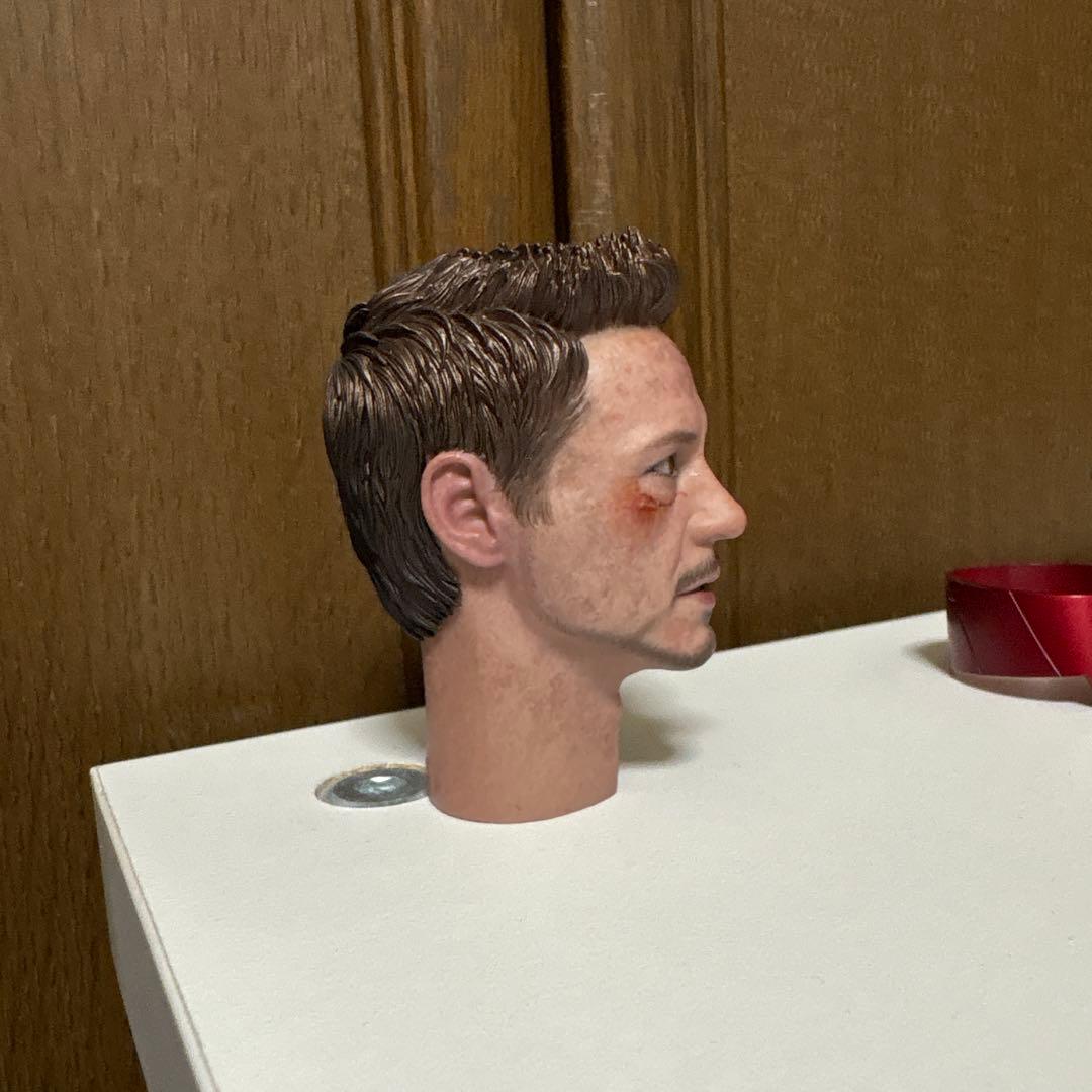 ホットトイズ　アイアンマン　マーク42 トニースターク　ヘッドパーツ　バッテリー