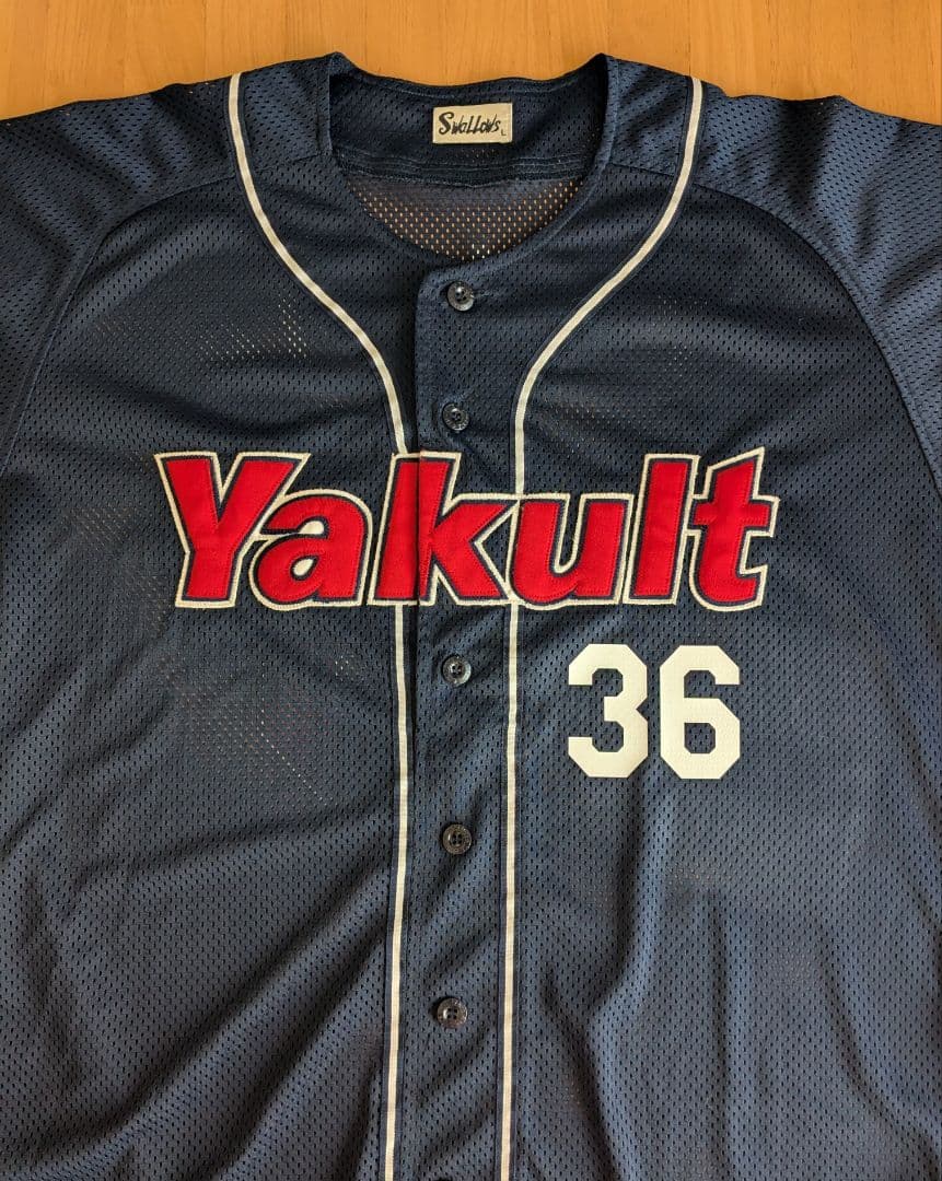 ヤクルトスワローズ池山隆寛監督レプリカユニフォーム