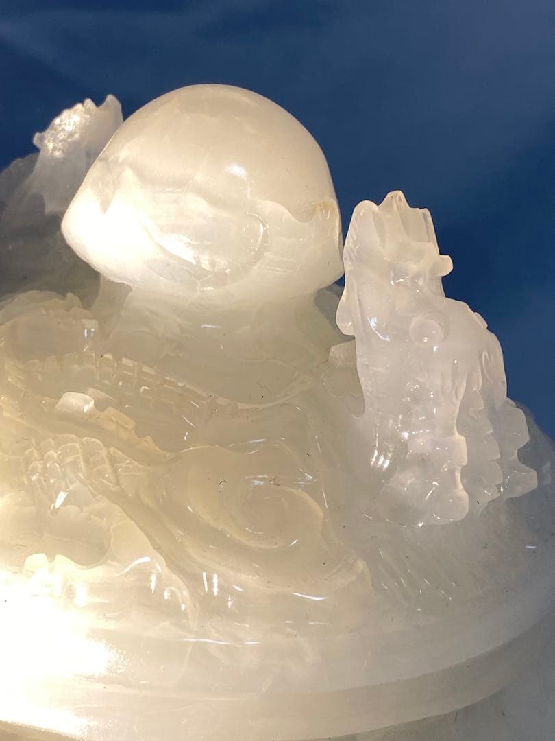 2634❣️ 白玉香炉　中国青海