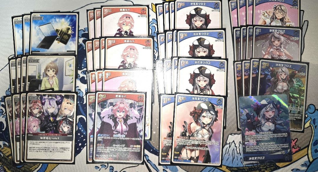 沙花叉クロヱ デッキ販売 おまけデッキ強化パーツ付き エール込み OSR有り