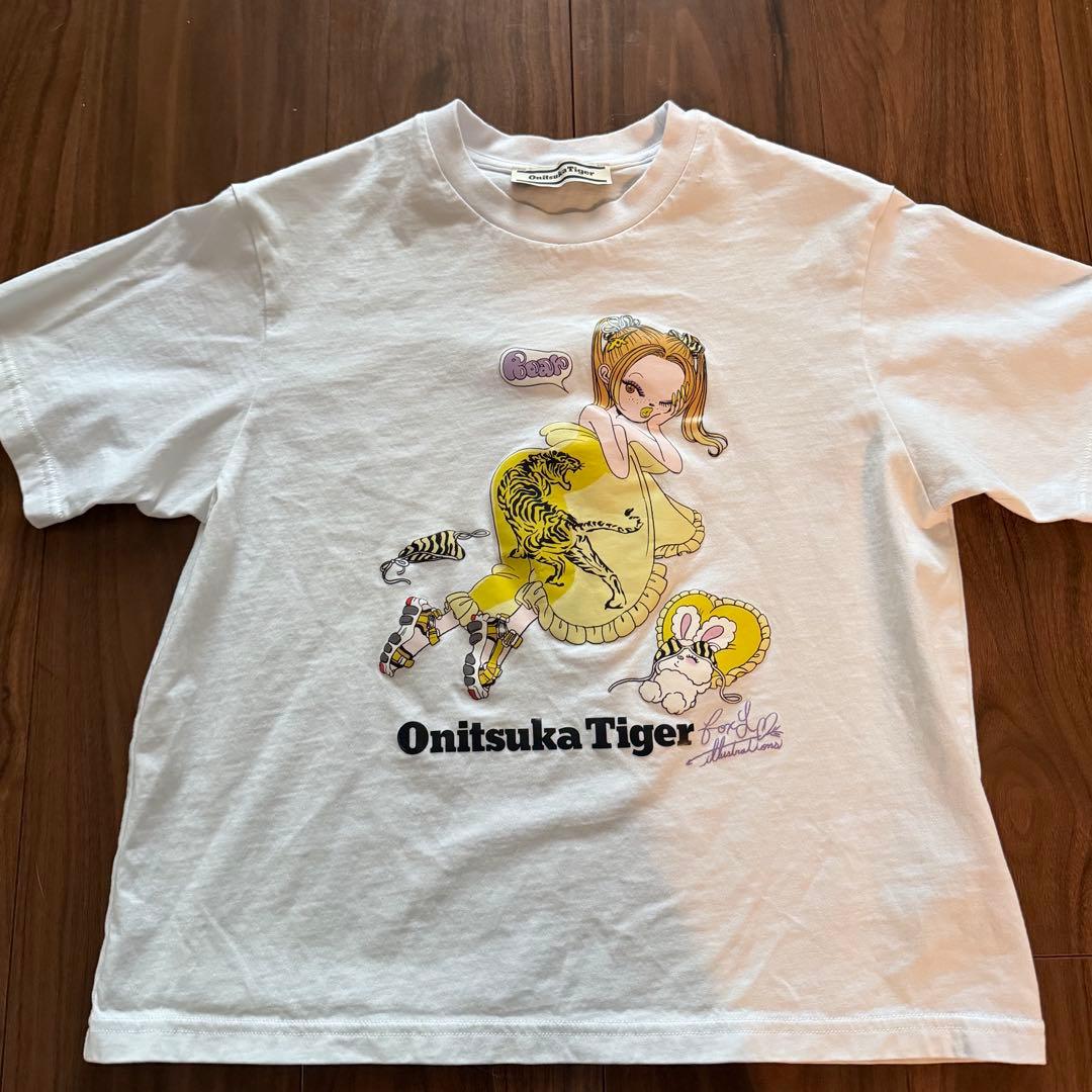 オニツカタイガー foxy illustration コラボ Ｔシャツ