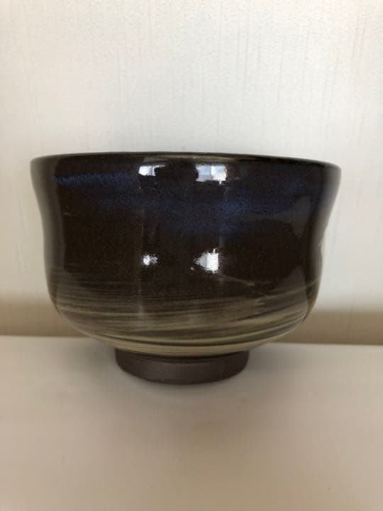 13代　横石臥牛　抹茶碗