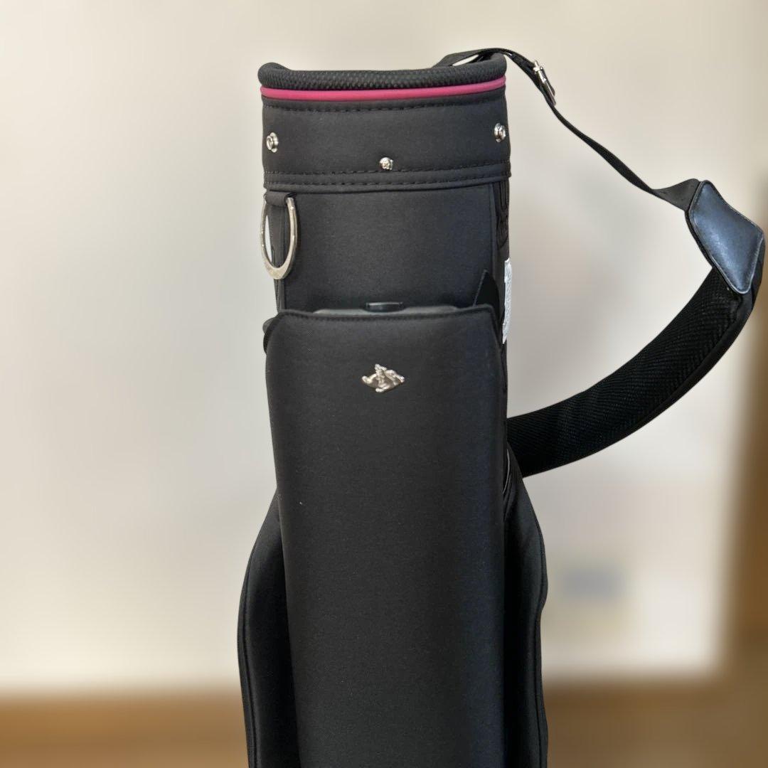 ひろなPEARLY GATES キャディバッグ ブラック