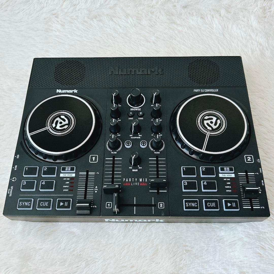 【付属品完備】 Numark PARTY MIX LIVE DJ スピーカー内蔵