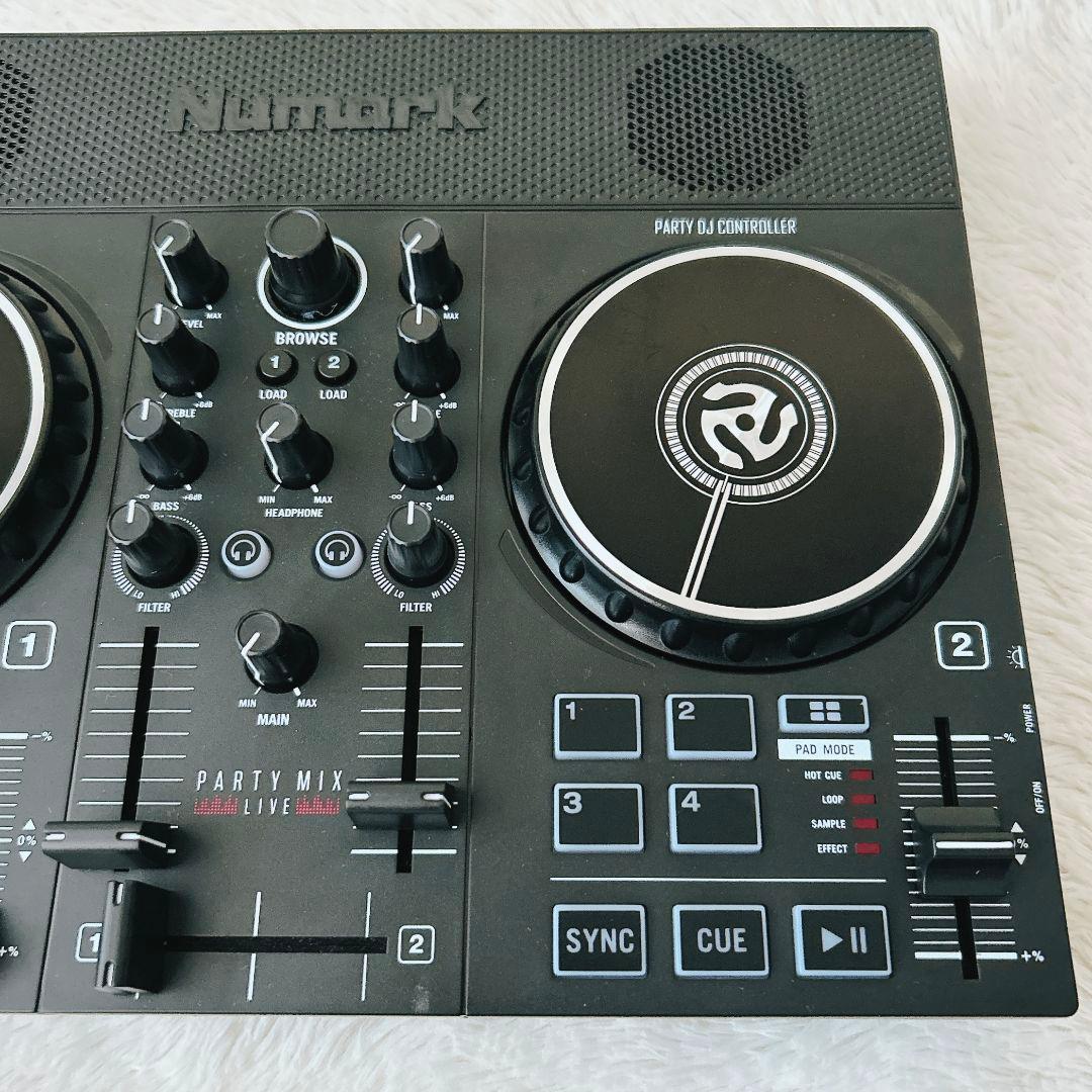 【付属品完備】 Numark PARTY MIX LIVE DJ スピーカー内蔵