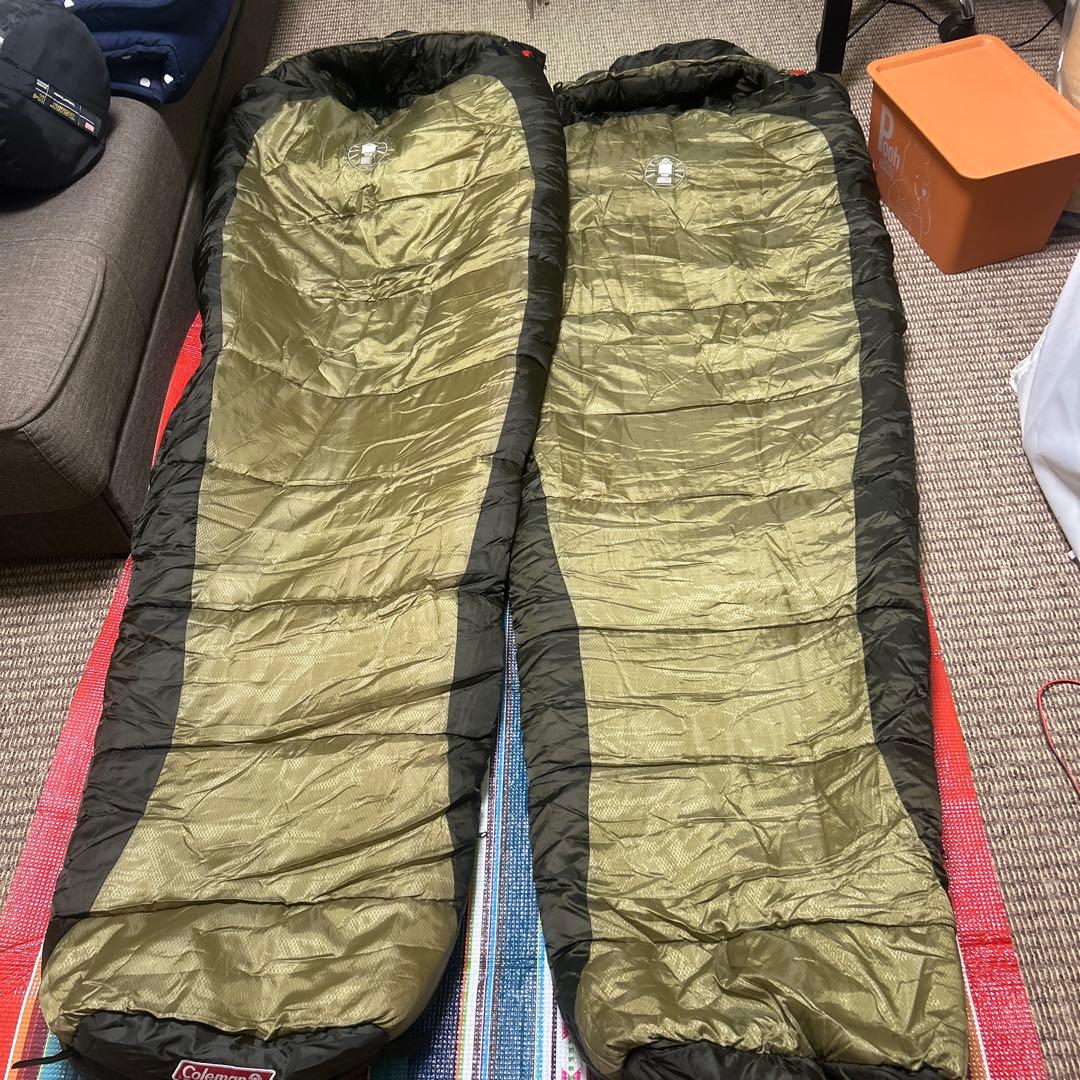 Coleman Mummy SLeeping Bag 寝袋 コールマン 2個