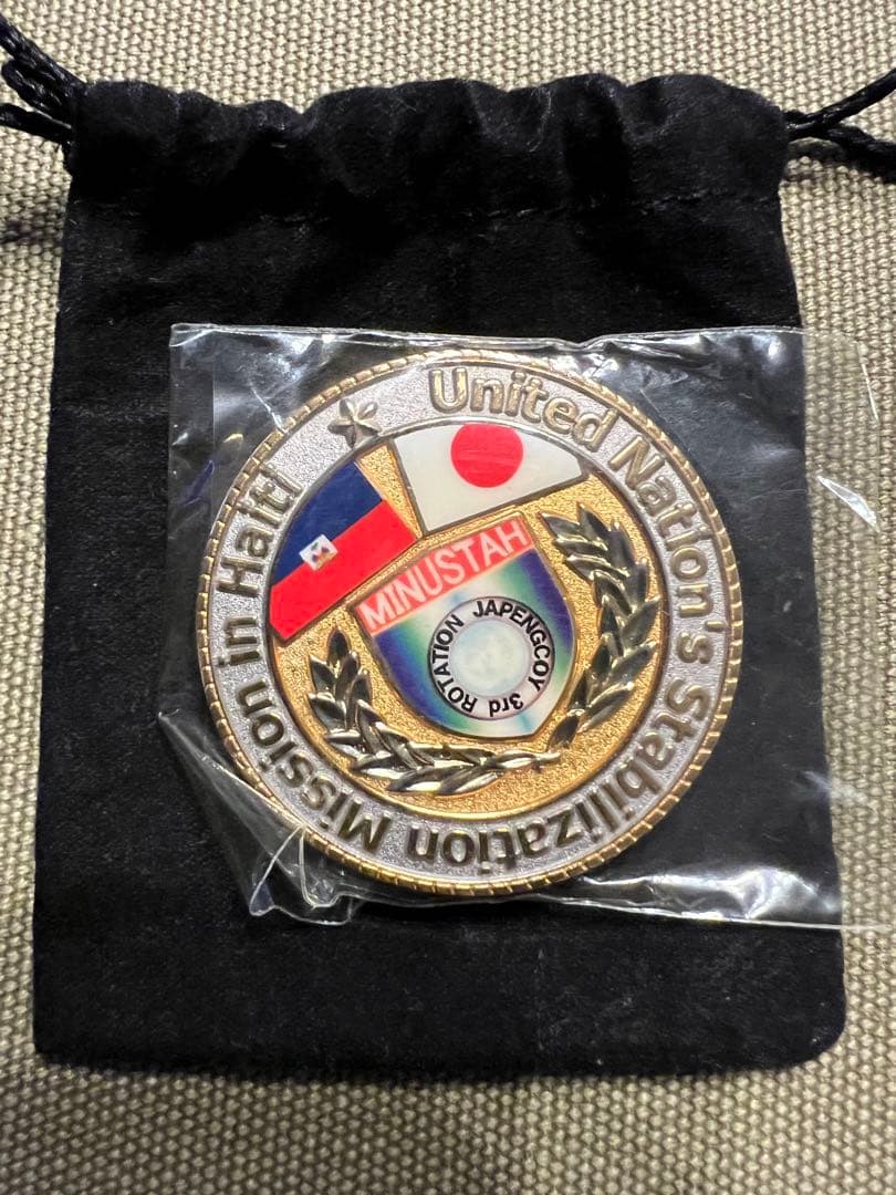 ハイチ派遣　記念　チャレンジ