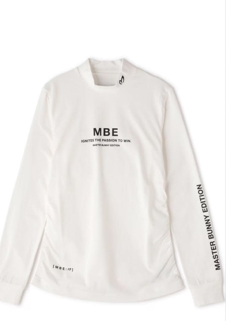 マスターバニーエディション❣️シルケットベア天竺 ハイネック❣️ホワイト新品正規品