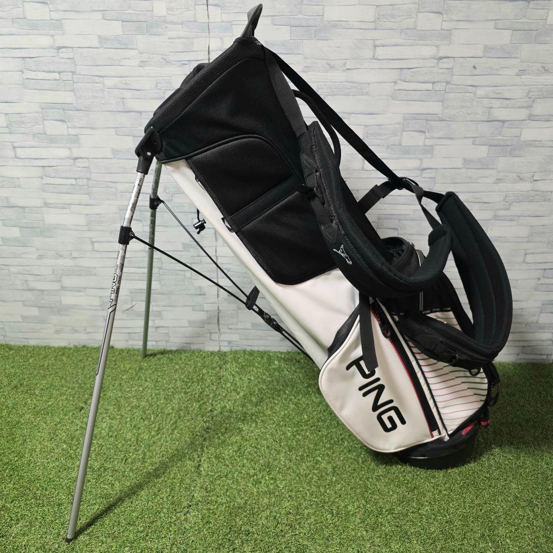 ピン 4シリーズ E2 スタンド式 キャディバッグ 8.5型 PING ホワイト