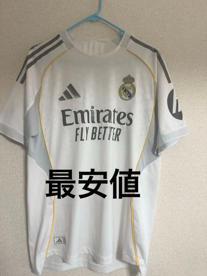 レアル・マドリード 25/26 1stユニフォーム オーセンティック