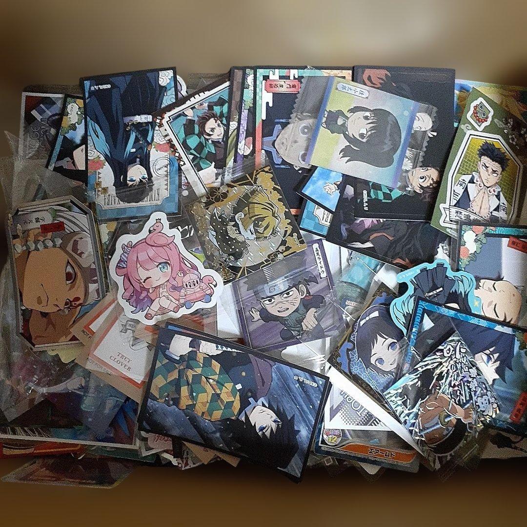 アニメ・マンガ・キャラクター　紙類　シール　ステッカー　ミニカード　まとめ売り