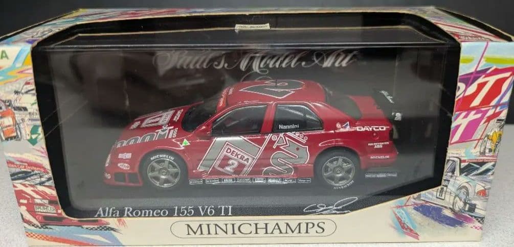 ミニチャンプス　アルファロメオ155 94DTM ナニーニ