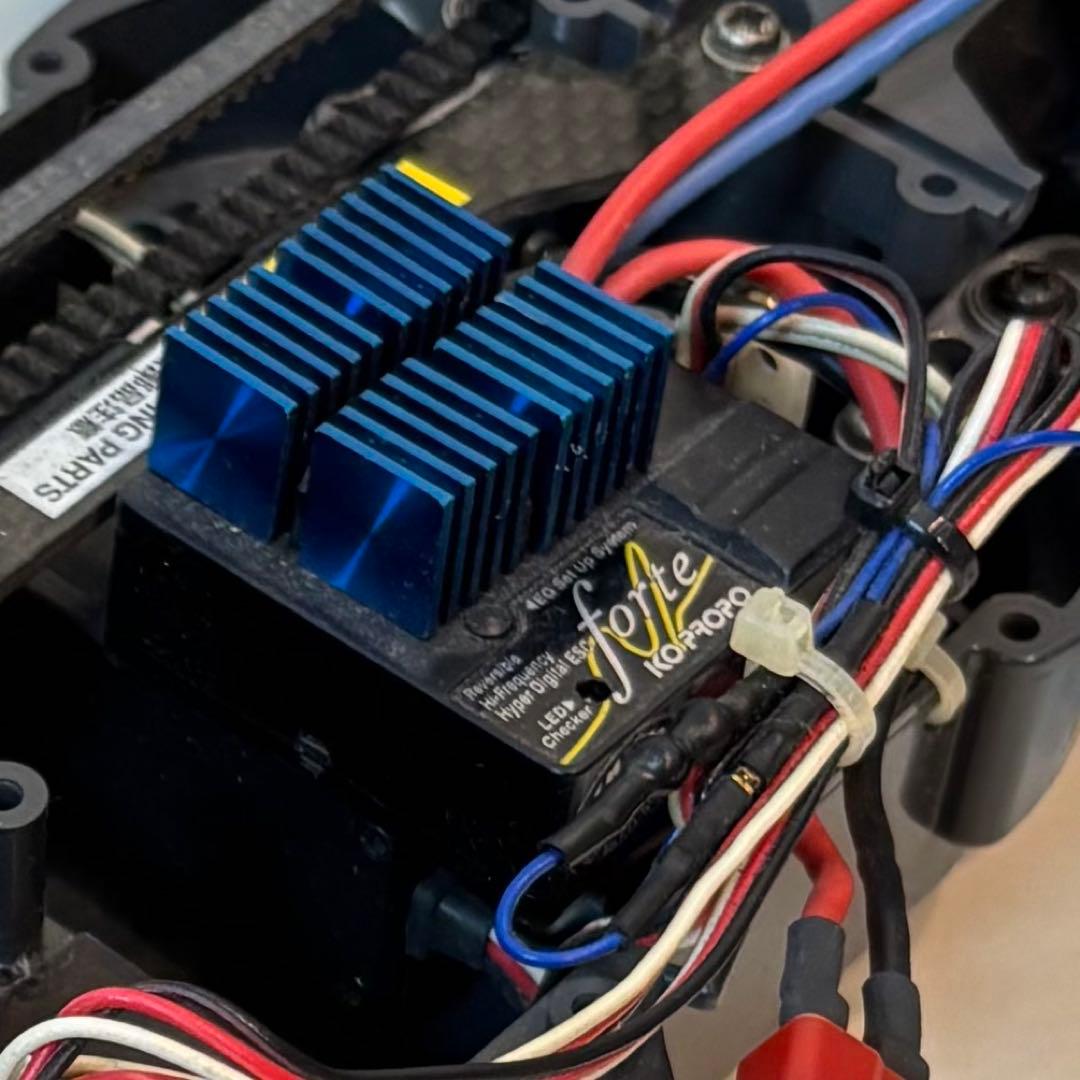 タミヤ TA03F ビンテージRCカーセット／動作確認済み・希少モーター付き