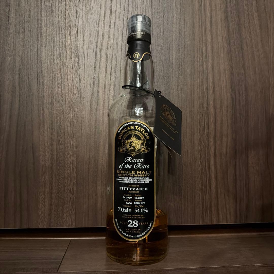 Duncan Taylor Pittyvaich 28y 空瓶