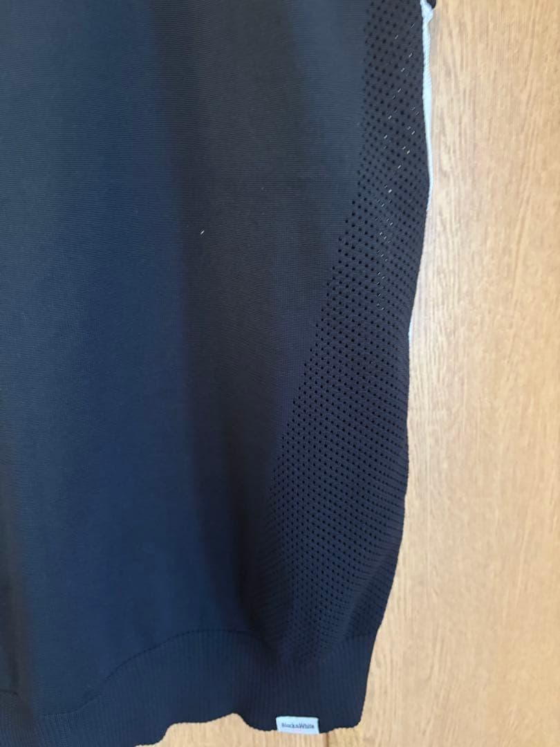 【Black&White】メンズ ゴルフ ベストLL