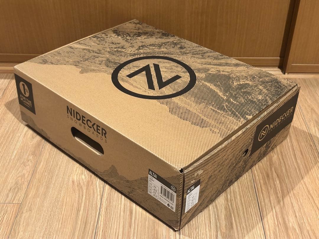 新品未使用　27.5cm nidecker Altai 　スノーボード　ブーツ