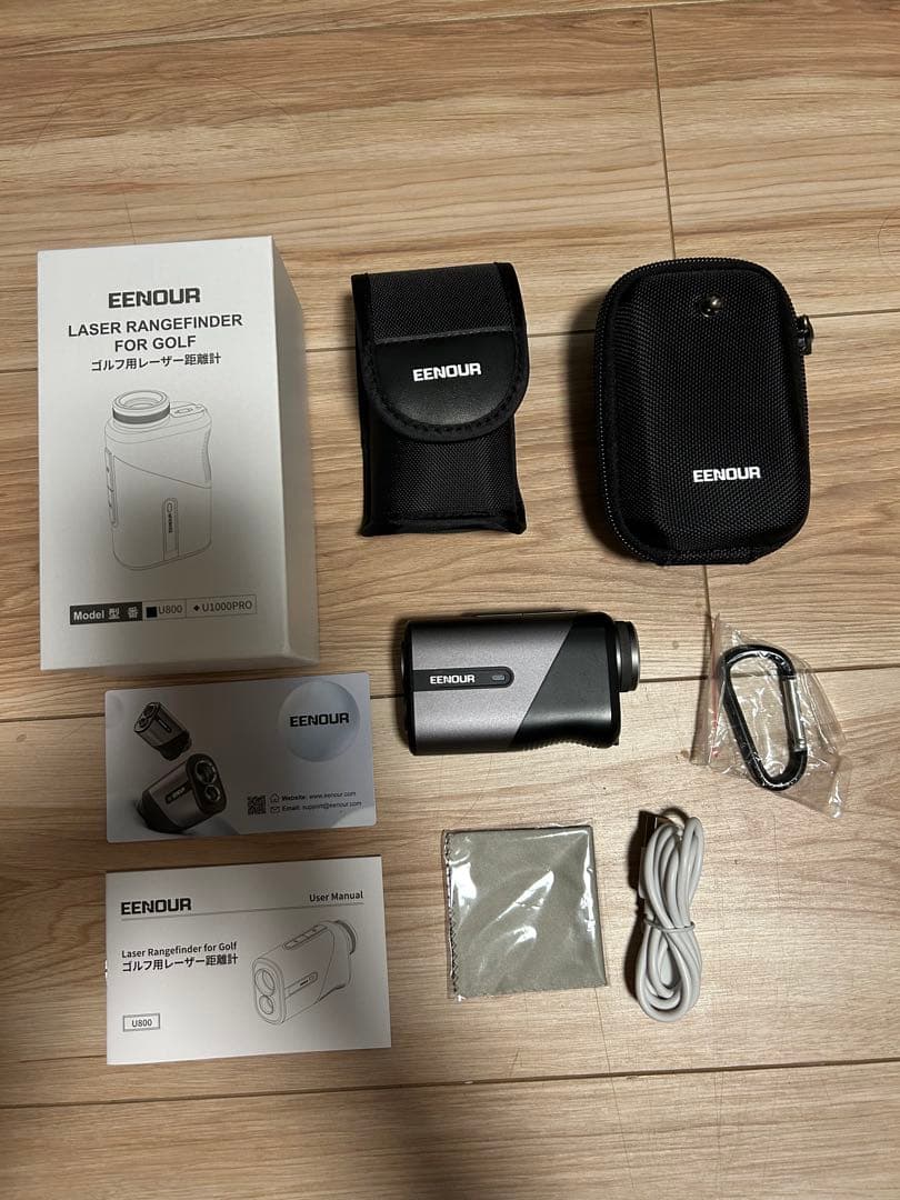 EENOUR ゴルフ用距離計 U800 美品 2つの純正ケース付き