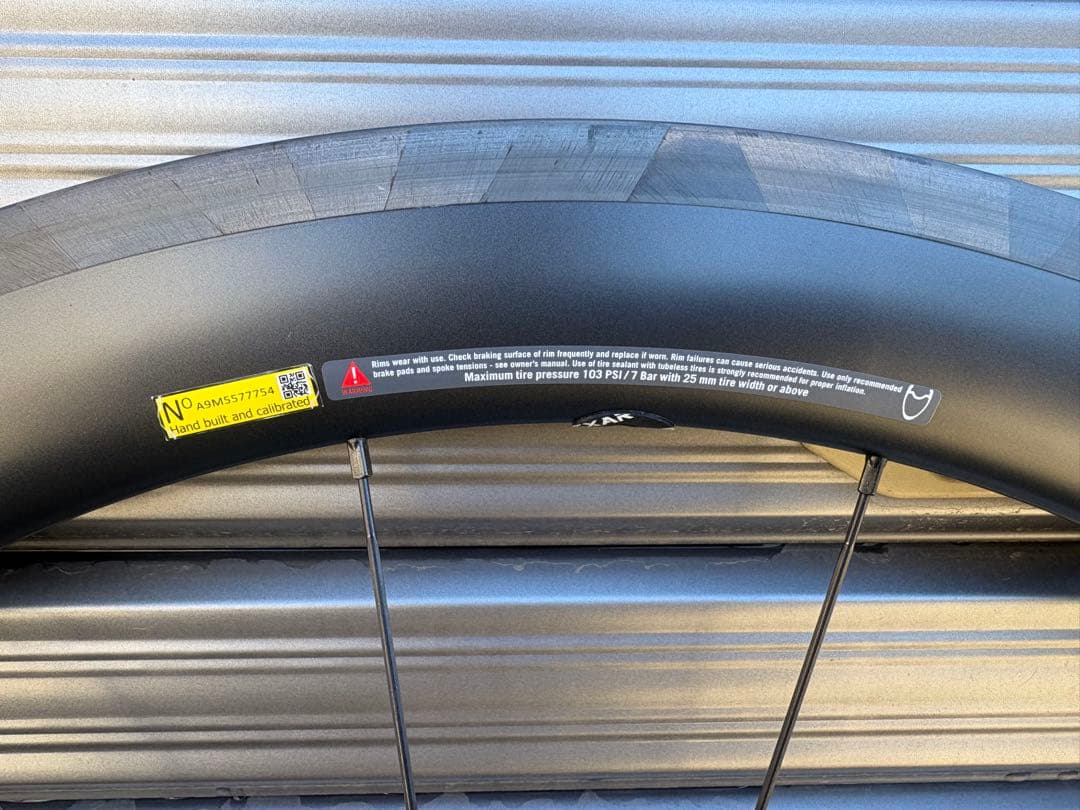 VISION SC 55 CL カーボンホイール タイヤ付き