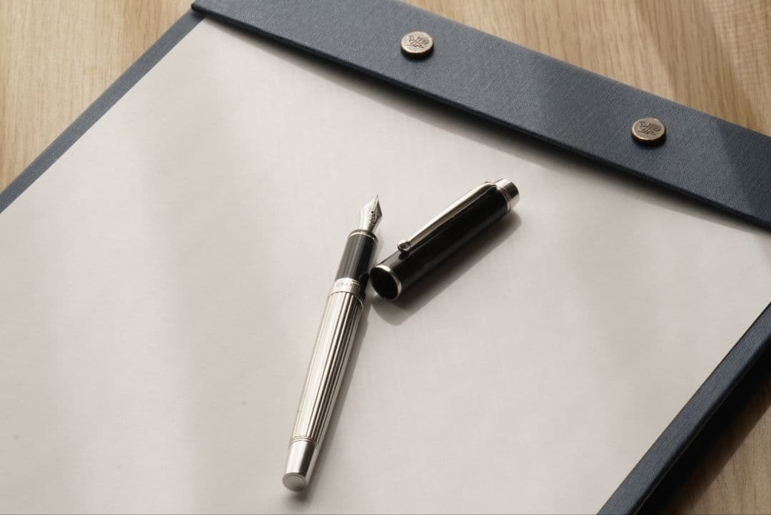 本日限定　PILOT　グランセ　ロジウムコンビ　14k　ブラック