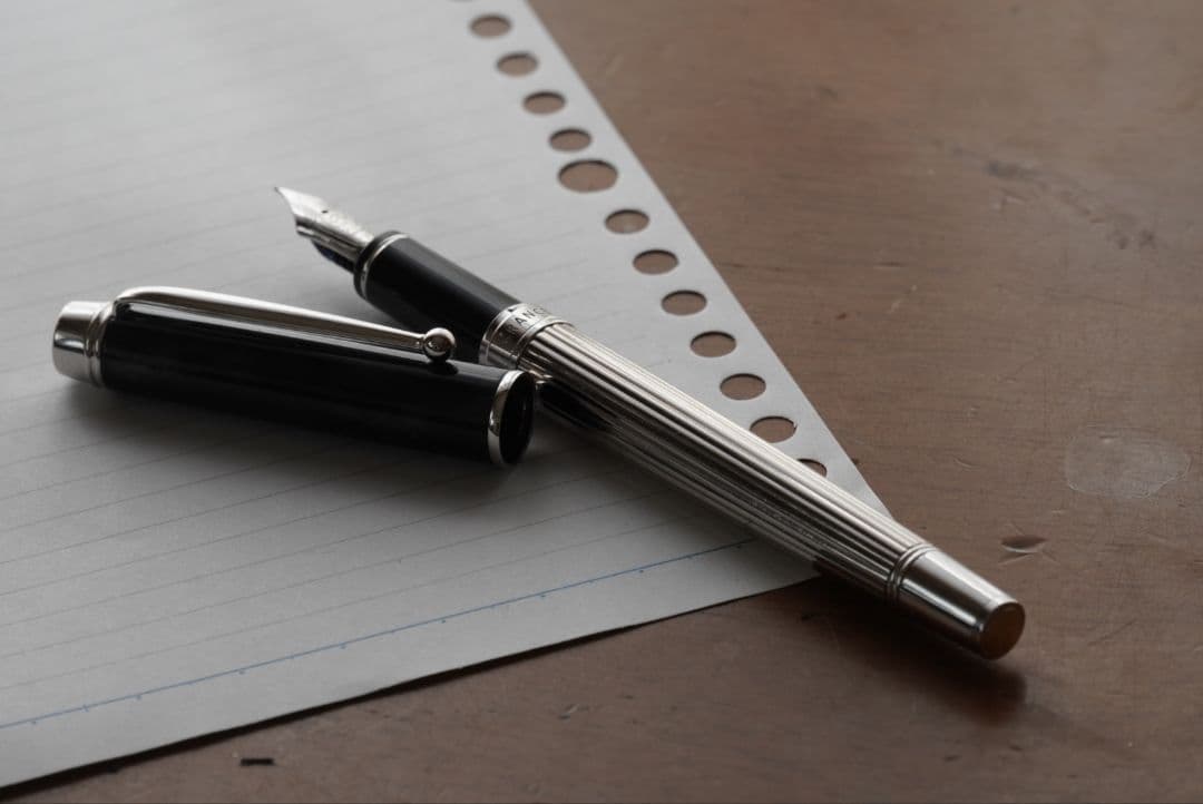 本日限定　PILOT　グランセ　ロジウムコンビ　14k　ブラック