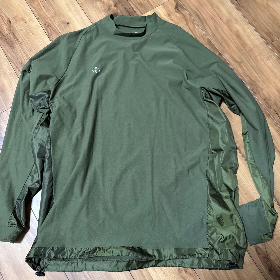 ウォーキング・ランニングウェア RYOGEN ODD MOCK NECK L/S TEE OLIVE