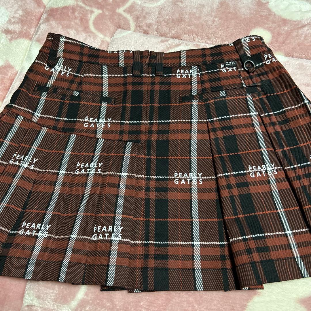 パーリーゲイツ  新作 プリーツスカート サイズ2