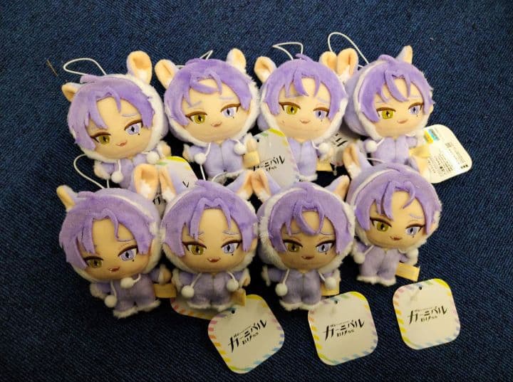 NU:カーニバル×GiGOキャンペーン ぬいぐるみマスコット　玖夜　8個セット①