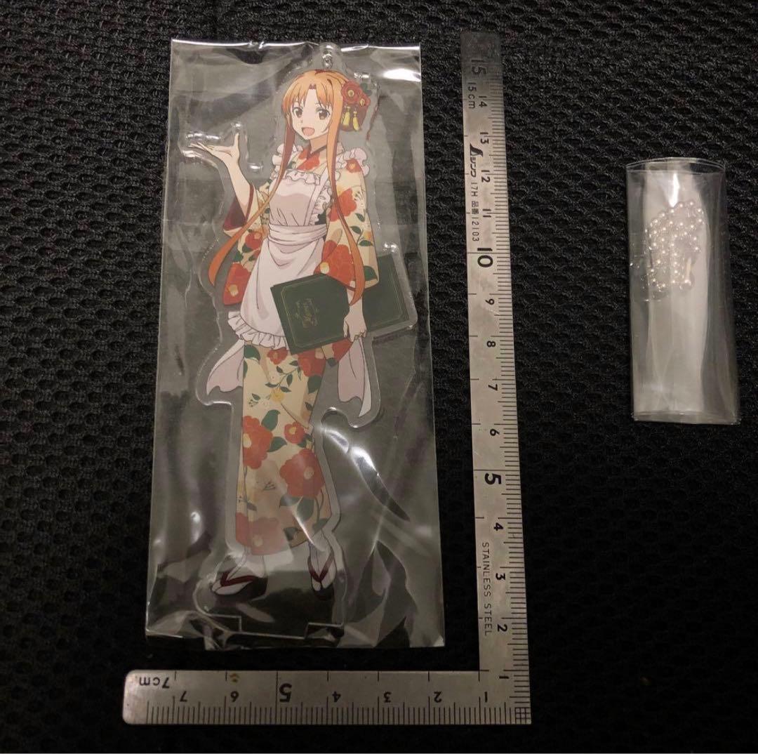 ソードアート・オンライン　缶バッジ　アスナ　アクスタ　５点セット