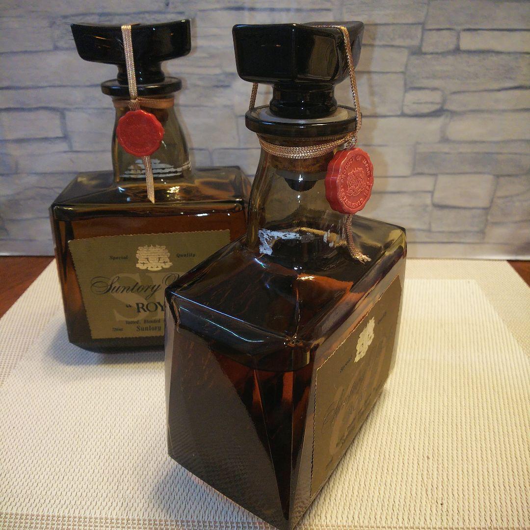 ★ 古酒 サントリーローヤル2本セット / SR & '60