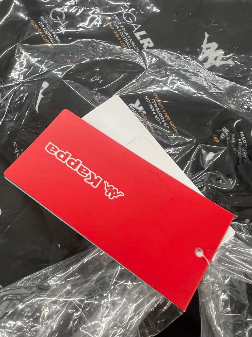 カッパ メンズ ウインドジャケット パンツ 上下セット ブラック XO