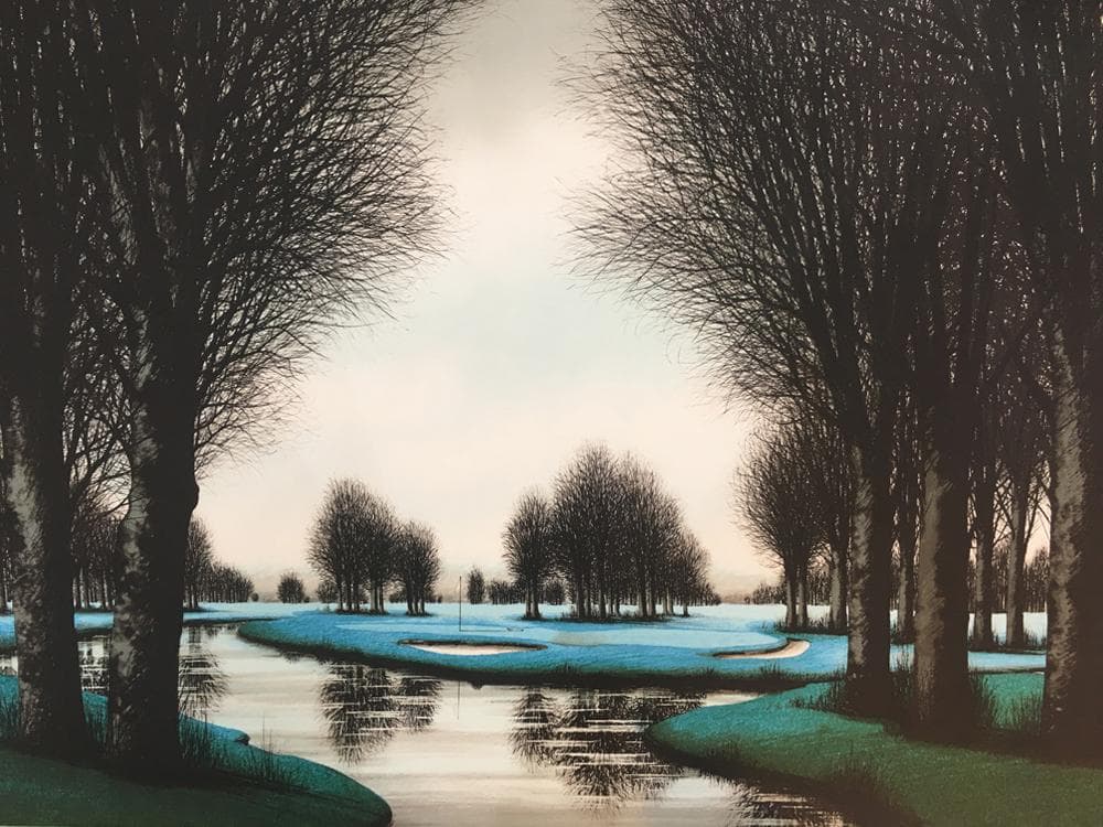 ★デペルト　リトグラフ　直筆サイン フォレストオークス シートのみ！