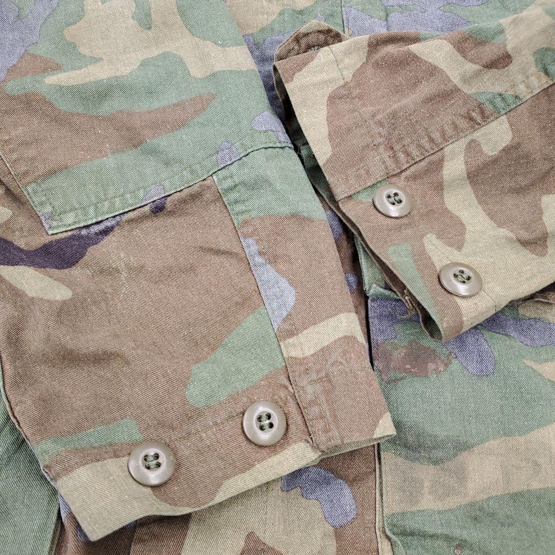 米軍実物 BDUジャケット ウッドランド迷彩 90s放出品 ミリタリー古着