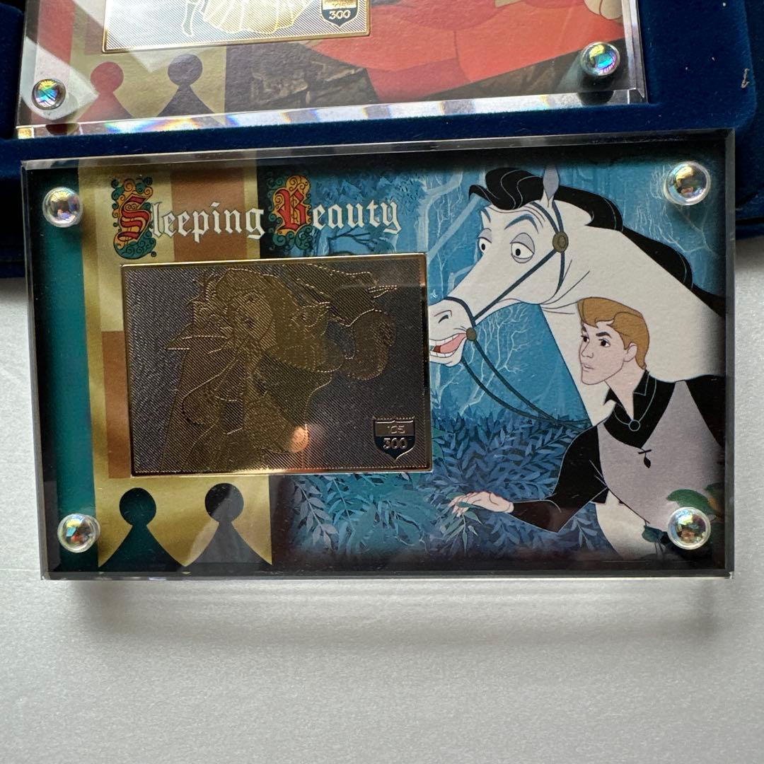 つ*可様 眠れる森の美女 公開40周年記念限定24Kゴールドプレートコレクション