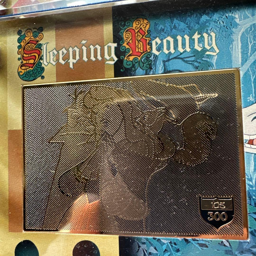 つ*可様 眠れる森の美女 公開40周年記念限定24Kゴールドプレートコレクション