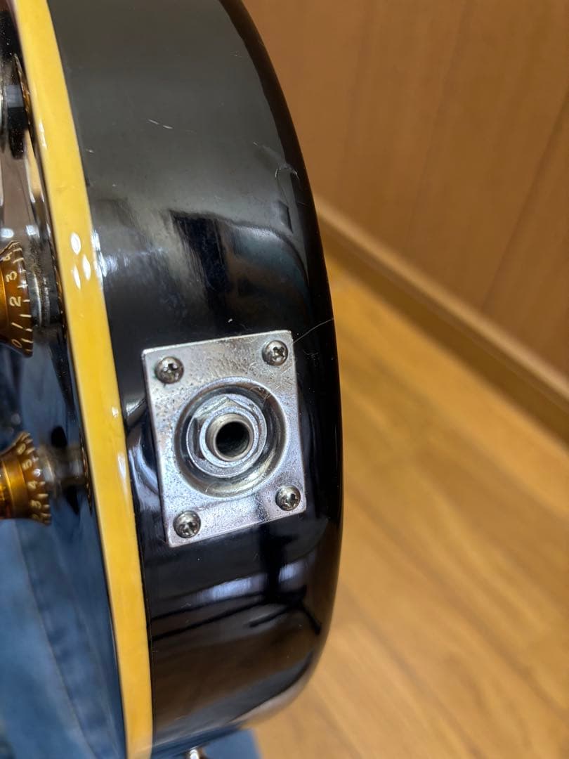 YAMAHA レスポール LP400 ブラック ソフトケース付き